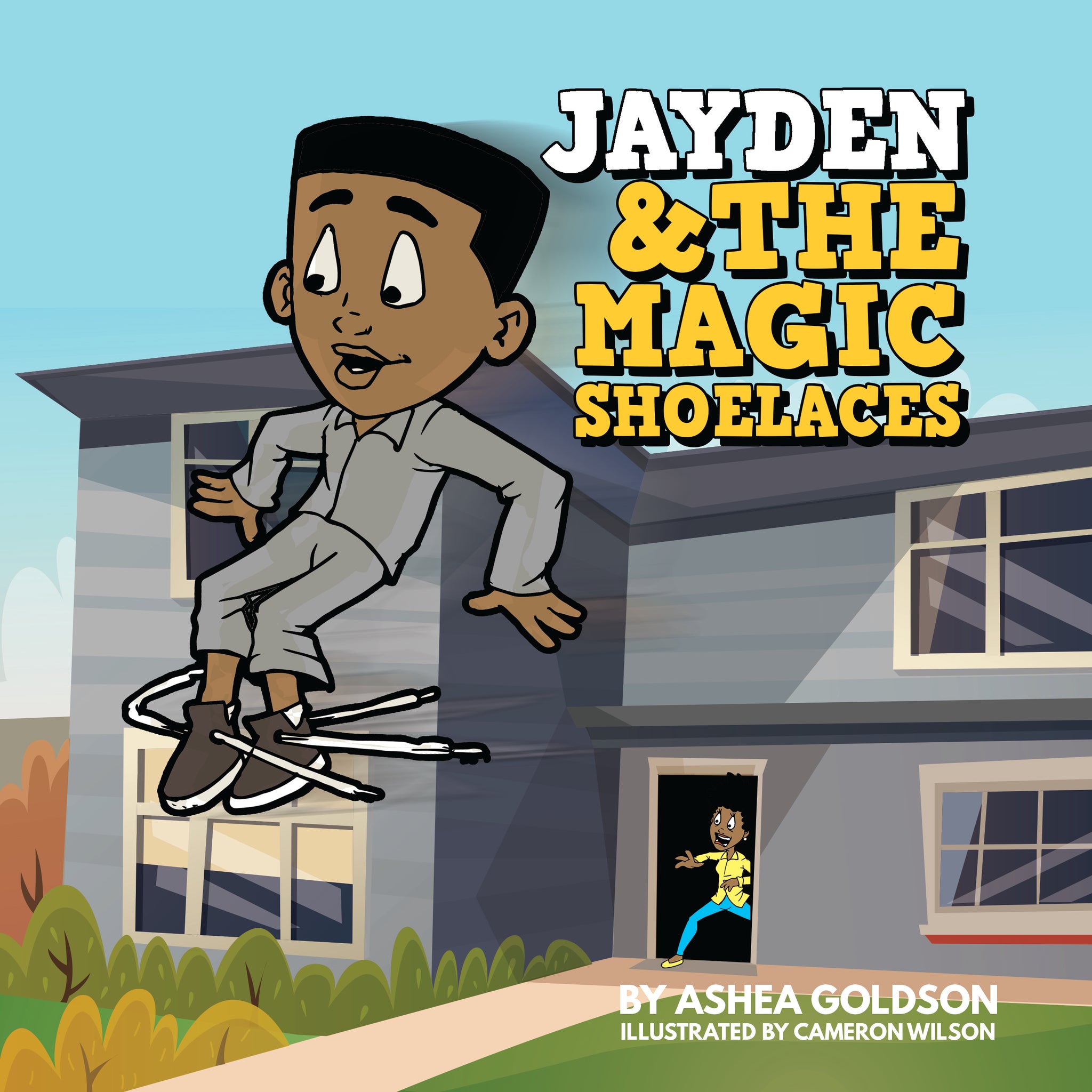 Jayden & The Magic Shoelaces [Print Replica]