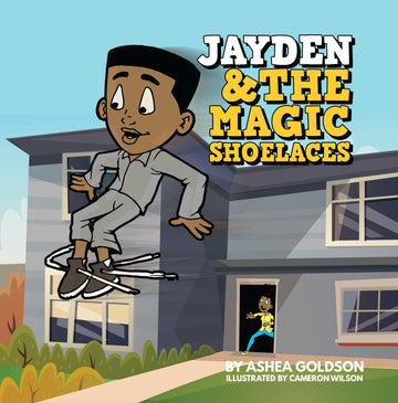 Jayden & The Magic Shoelaces [Print Replica]